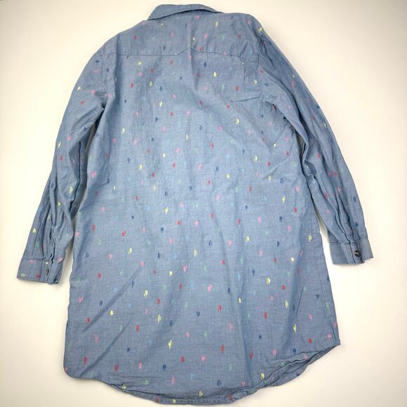 H&M Rainbow Splatter Denim Dress - Picture 5 of 5